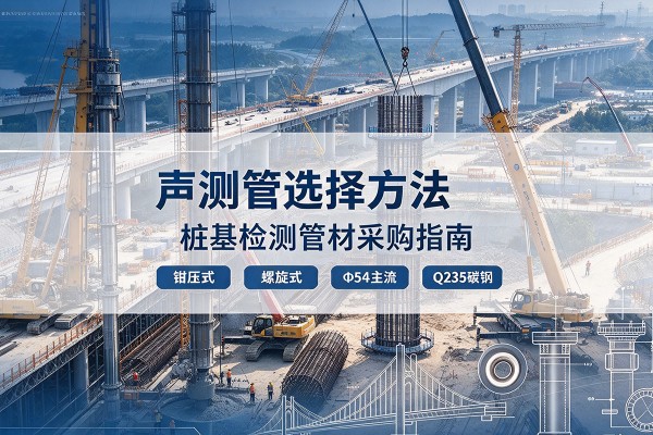 崇礼声测管选型标准