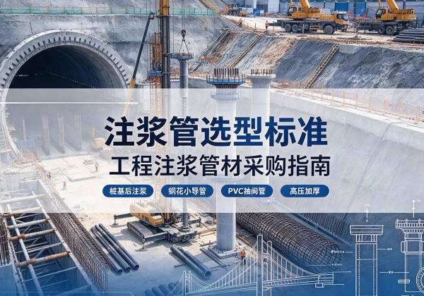 崇礼注浆管选型标准